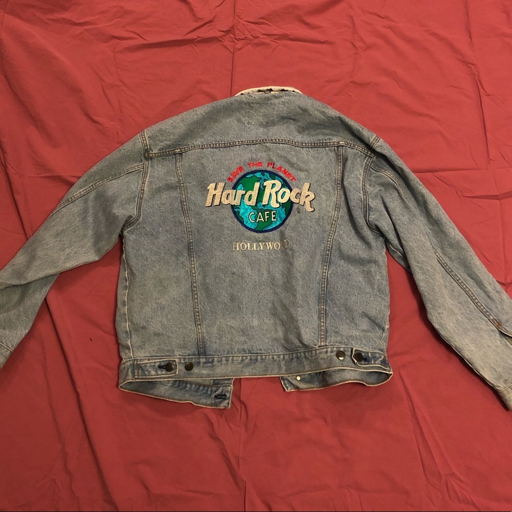 Hard Rock Cafe Jean Jacket